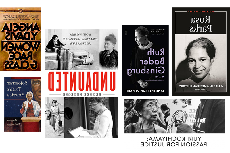 collage of book jackets from the blog